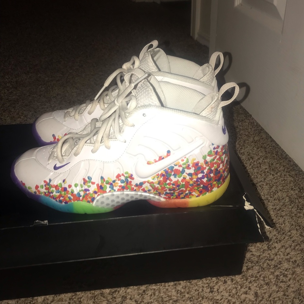 Fruity pebbles Foamposite kids